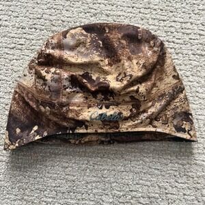 Cabelas GORE-TEX Sherpa Lined Camo Hunting Beanie Brown M33HT055 Mens OSFM
